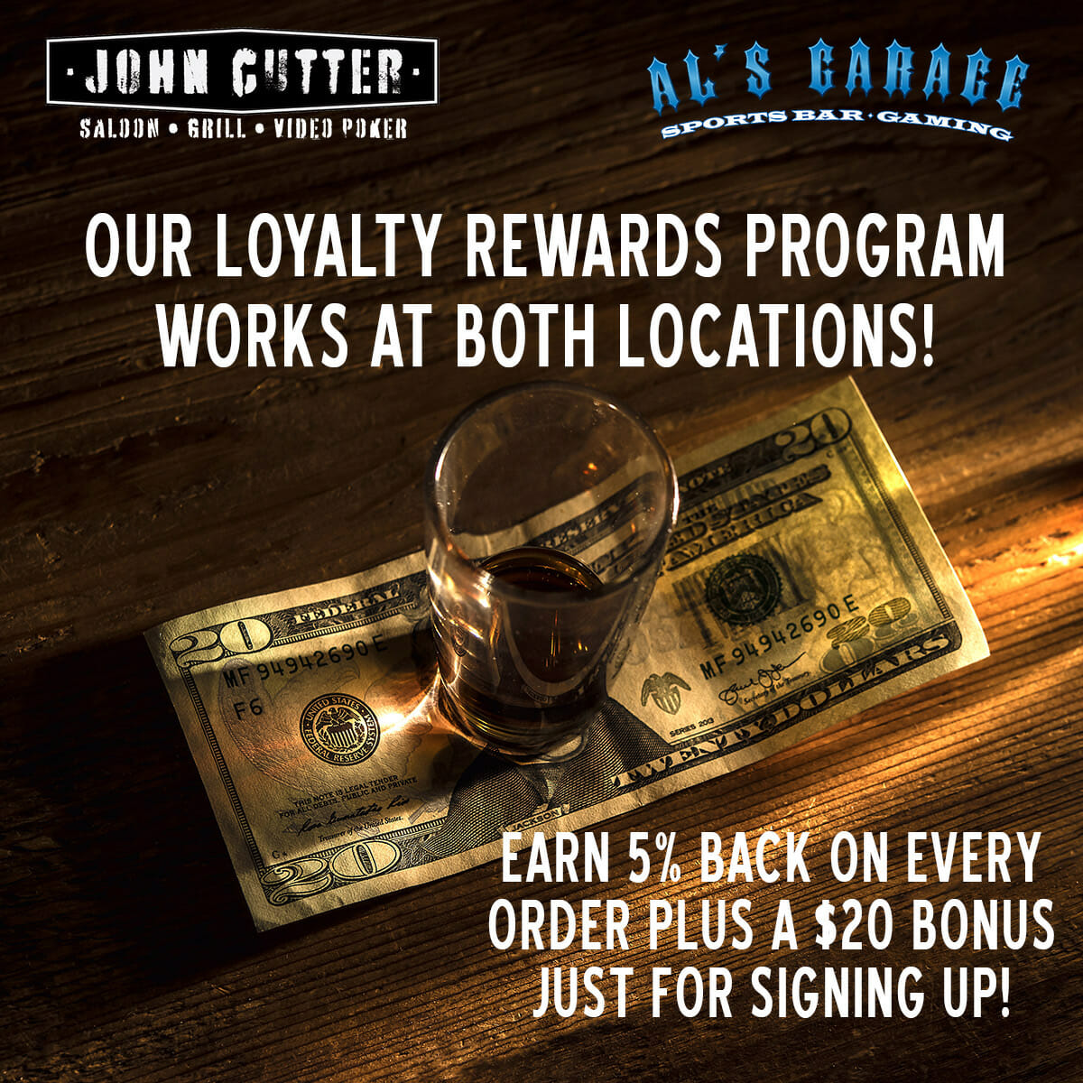 John Cutter Als Garage Customer Loyalty Rewards Program